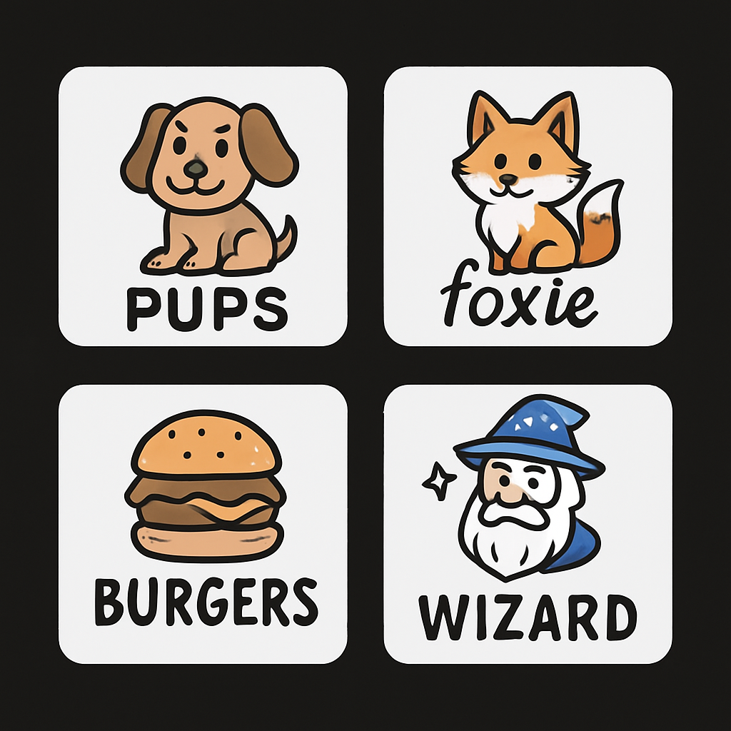 Cartoonish Logo Design for Kindergarten Wallpaper Mascot Logos