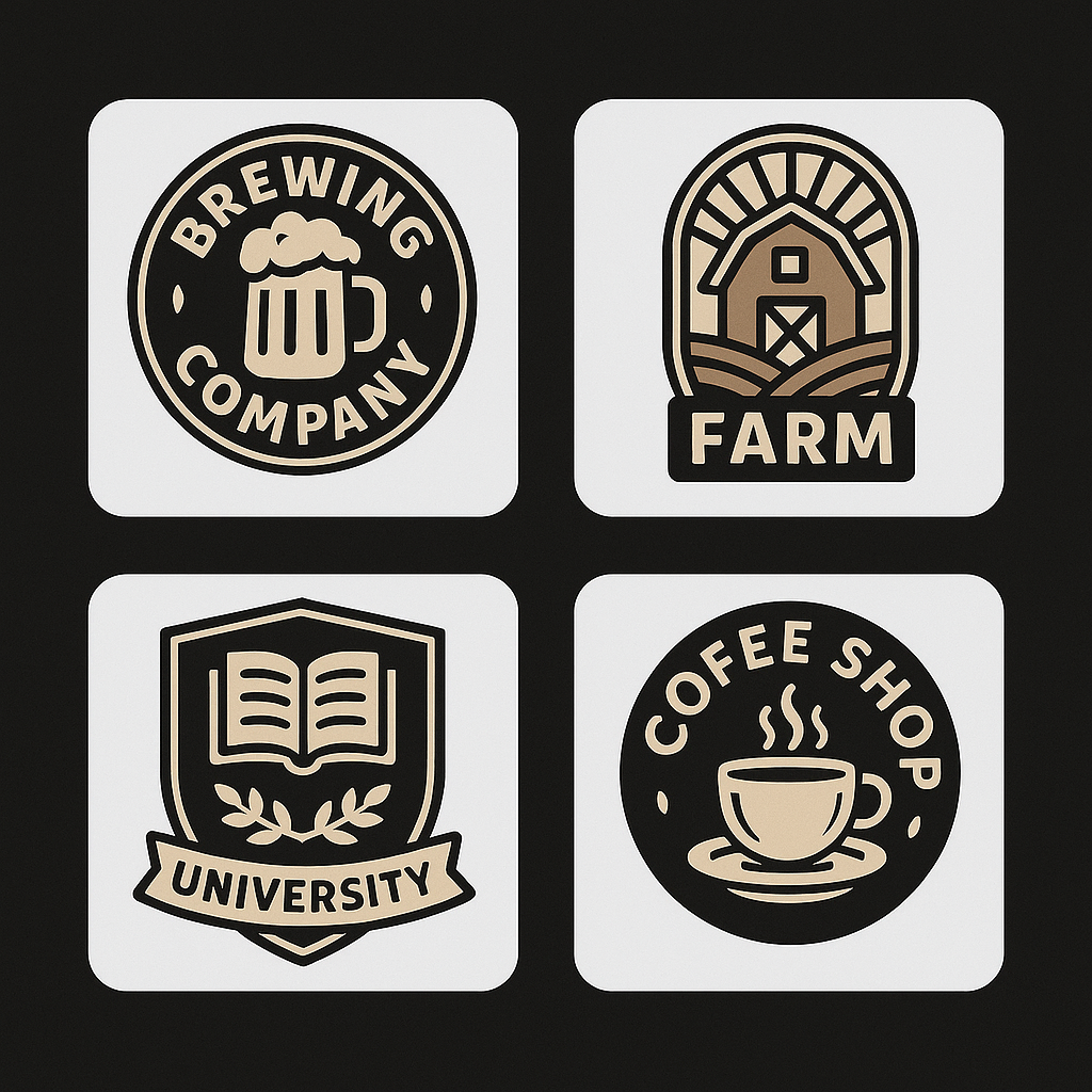 Illustrative Logo Designs for storytelling